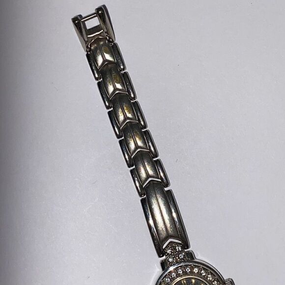 Berenger Women's Stainless Steel Solid Brass Japan Movement Studded Round Watch - Picture 11 of 11